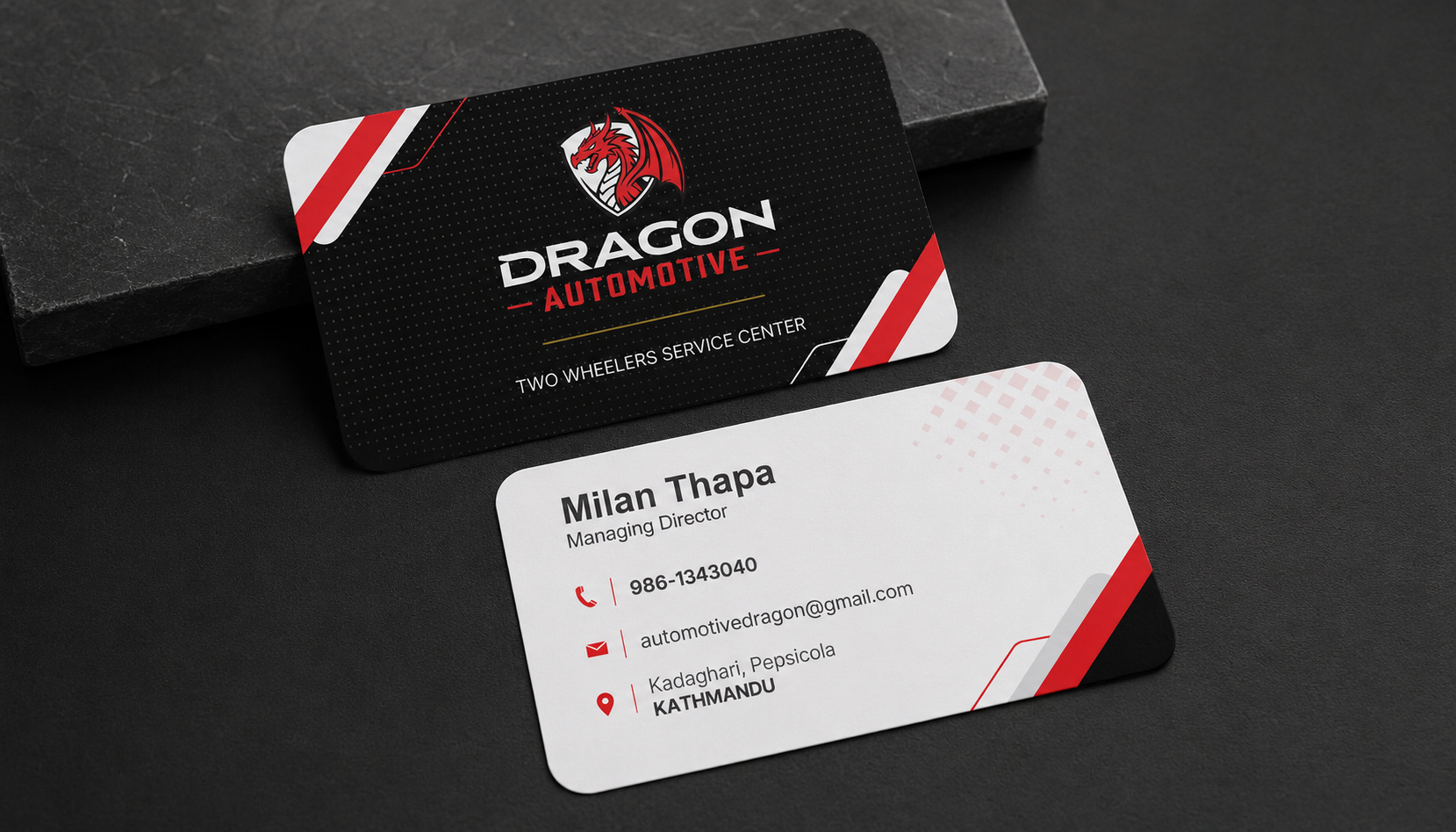 Business card design